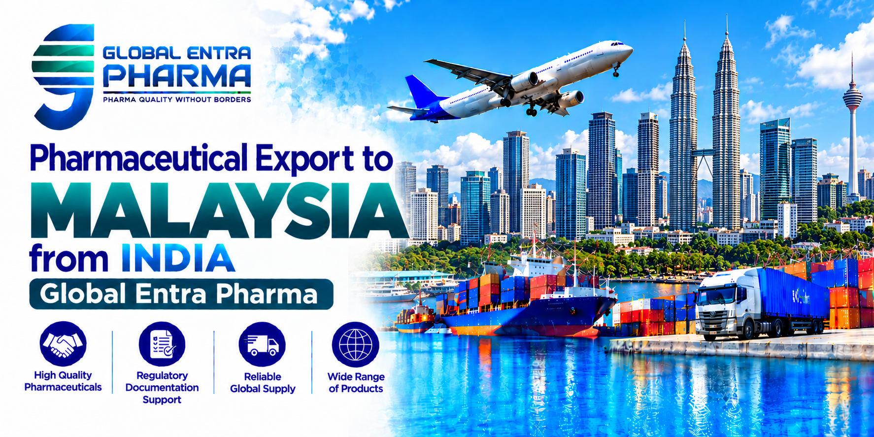 Pharmaceutical Export to Malaysia from India